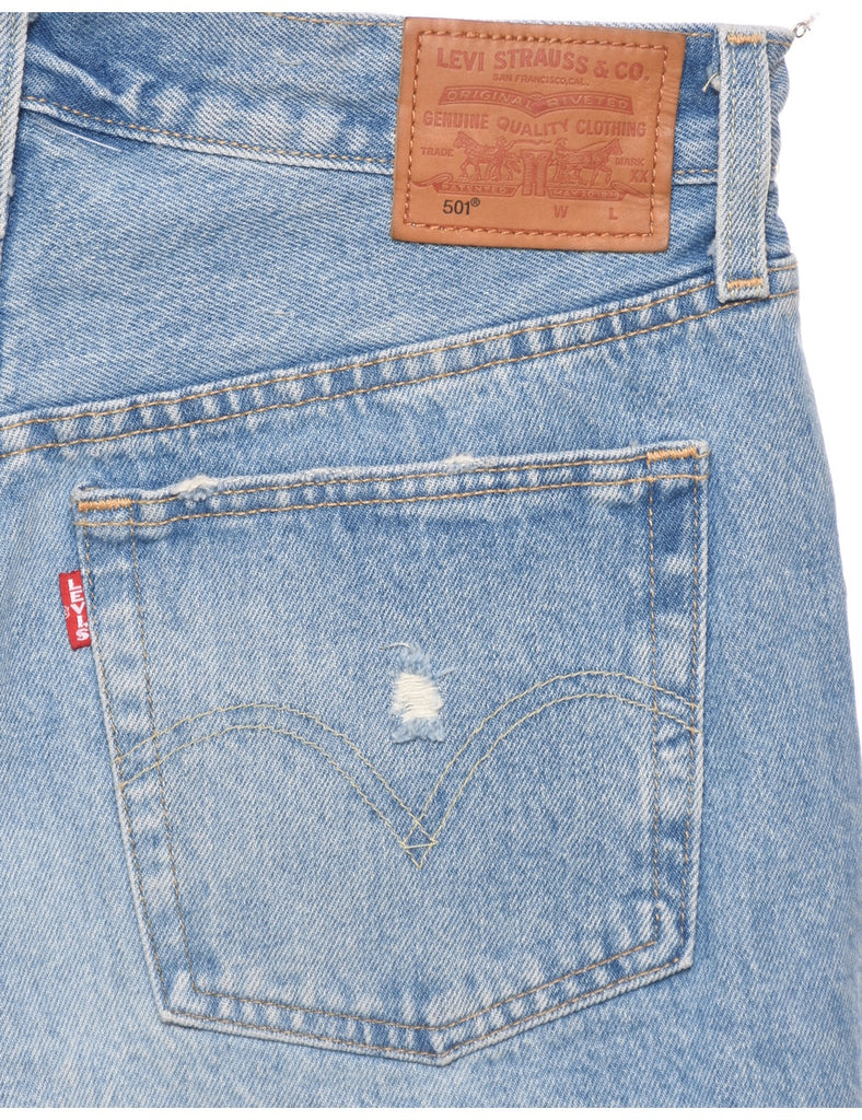 Levi's 501 Cut-off Denim Shorts - W29 L1