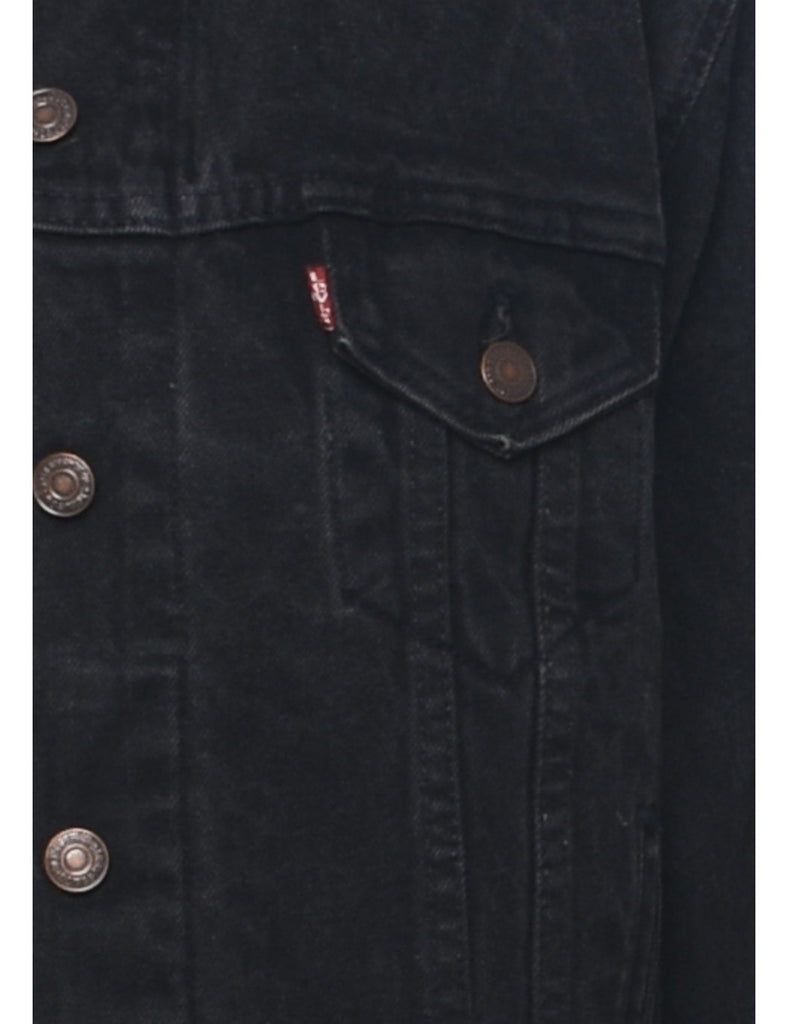 Levi's Black Denim Jacket - L