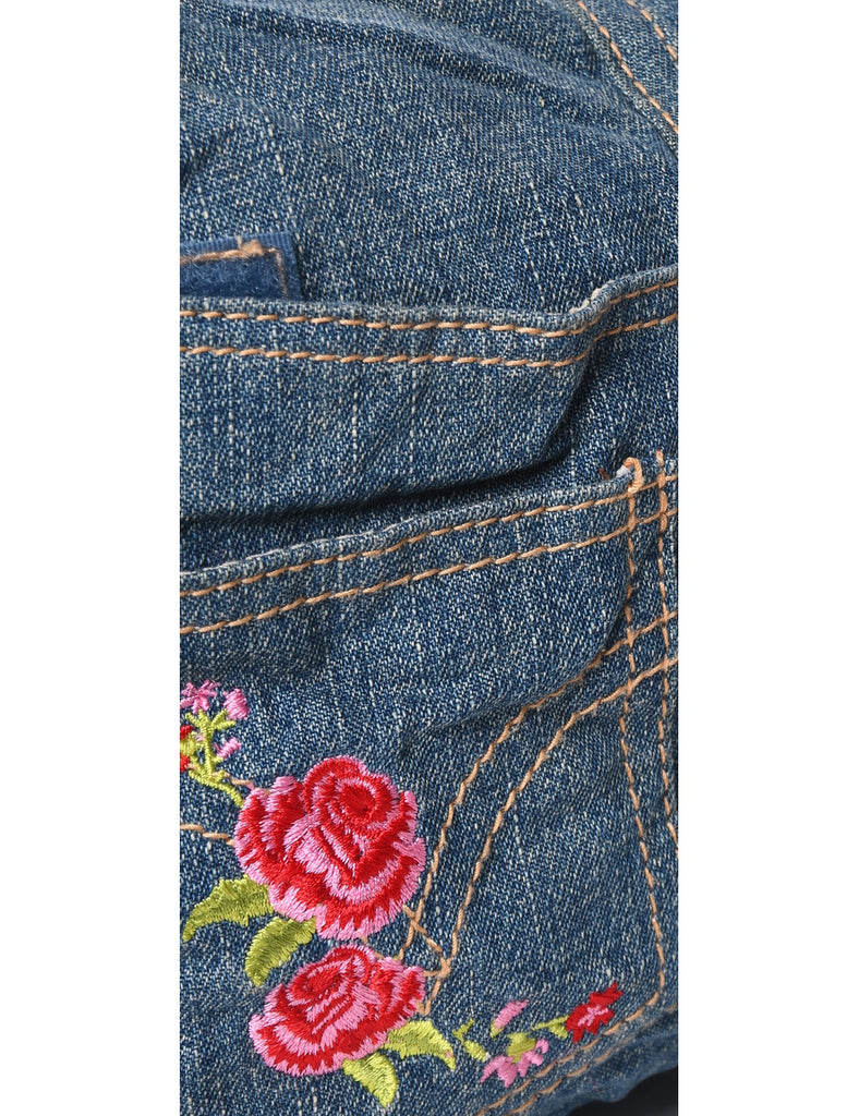 Levi's Embroidered Denim Handbag - M