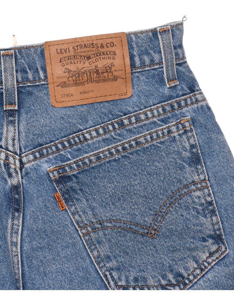 Levi's Rolled Hem Denim Shorts - W26 L3