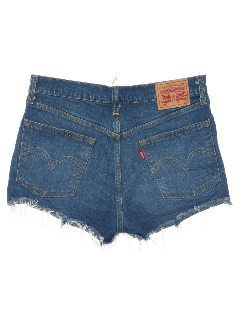 Levi's Stone Wash Cut-off Denim Shorts - W28 L1