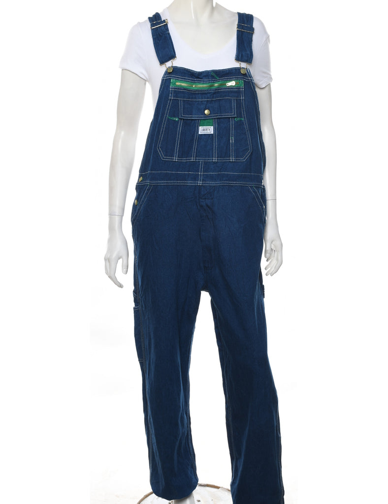 Liberty Dark Wash Dungarees - W38 L31