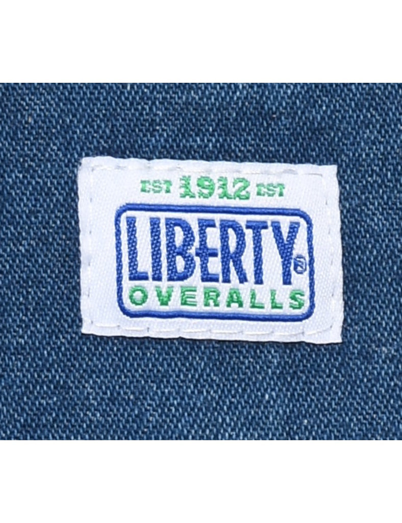 Liberty Frayed Hem Dungarees - W40 L23