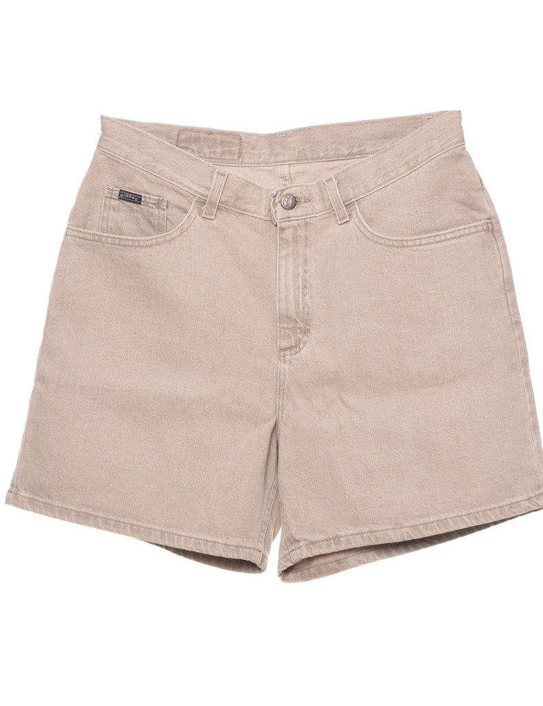 Light Brown Denim Shorts - W34 L5