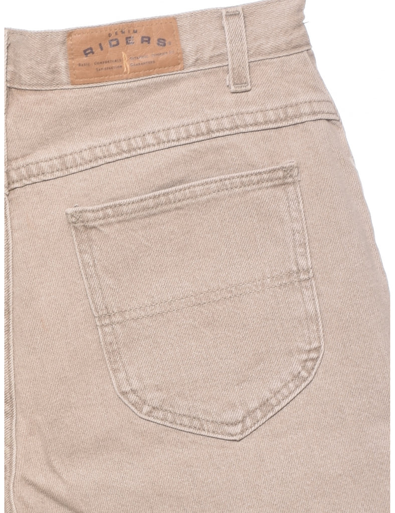 Light Brown Denim Shorts - W34 L5