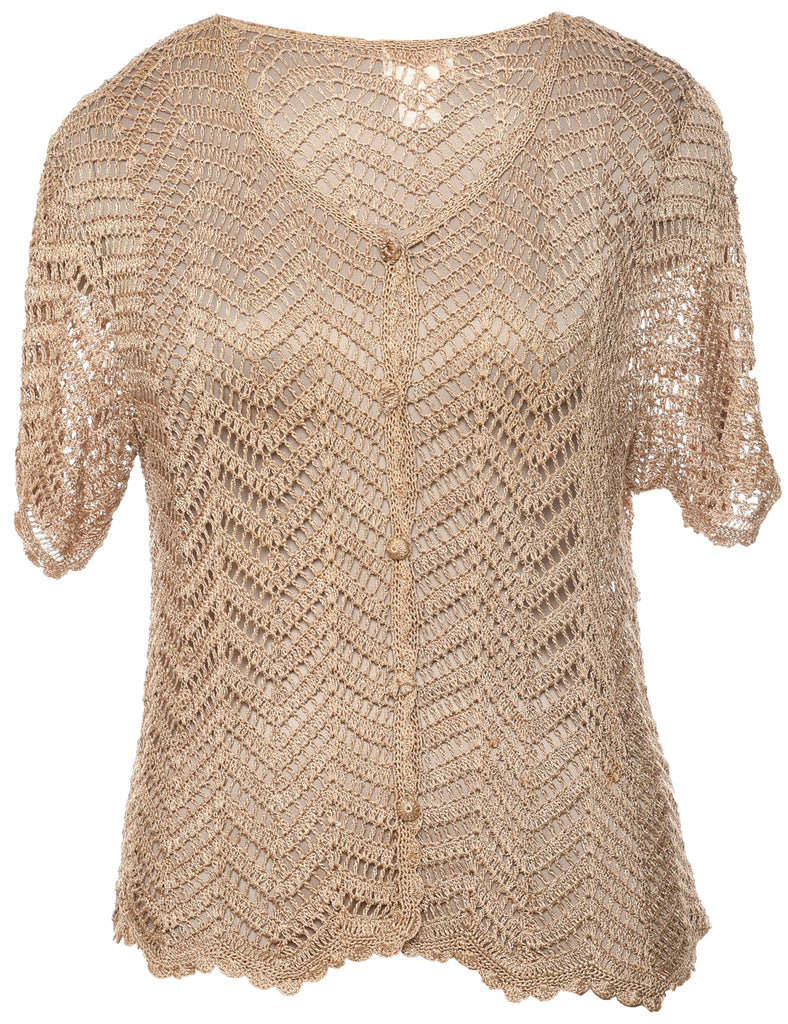 Light Brown Jumper - M