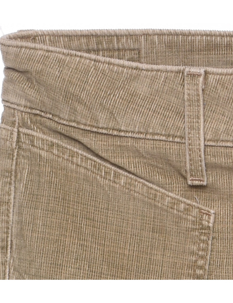 Light Brown Lei 1990s Corduroy Trousers - W30 L31