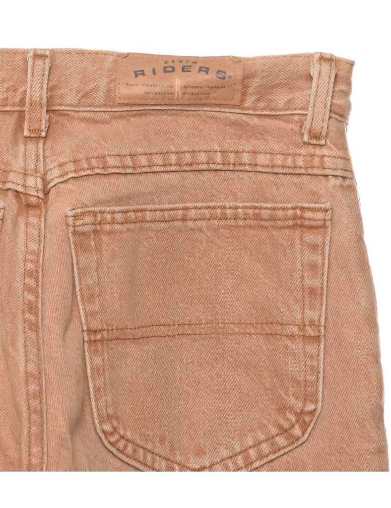 Light Brown Straight-Fit Jeans - W26 L30