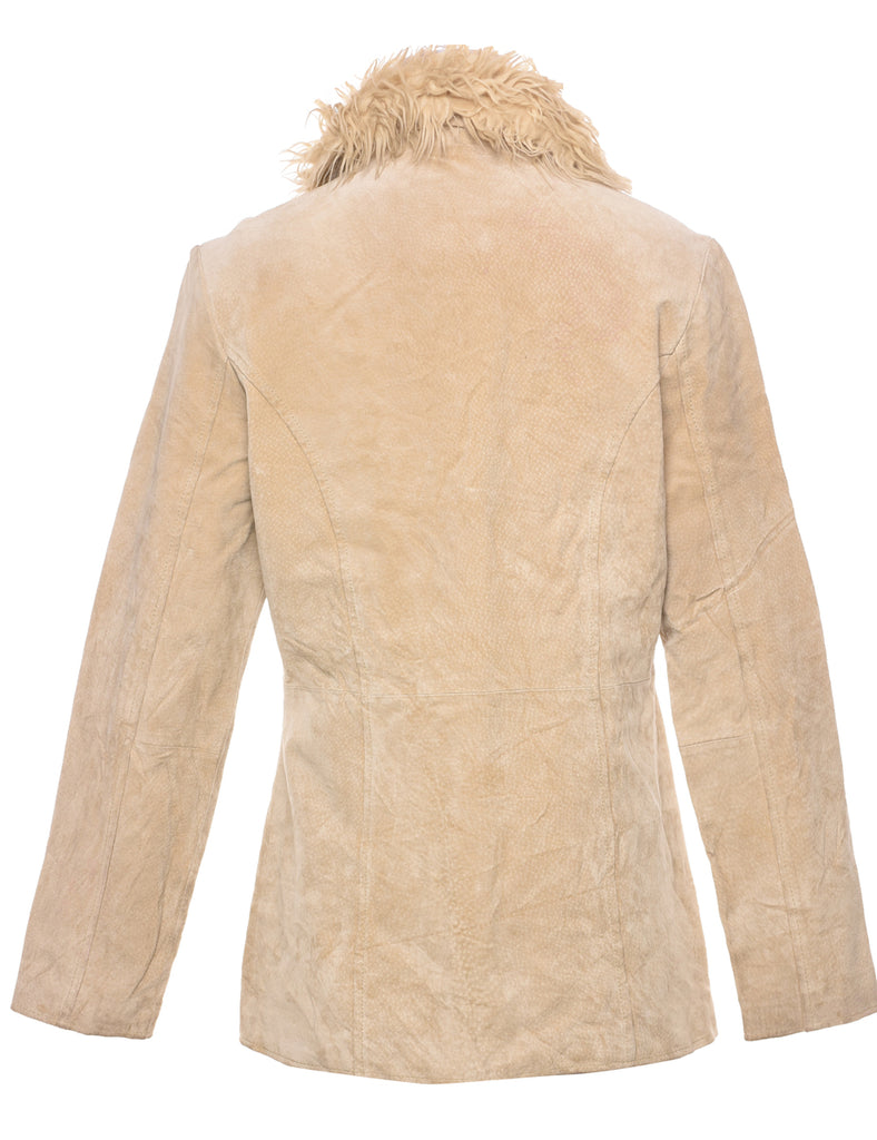 Light Brown Suede Jacket - M