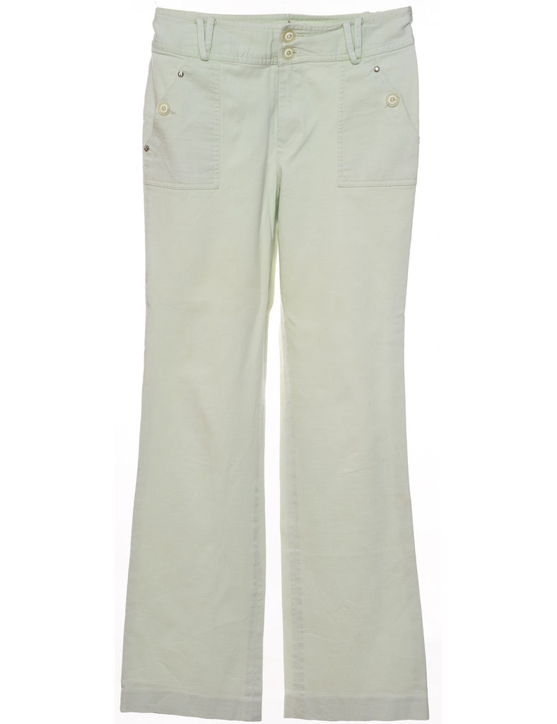 Light Green Trousers - W28 L30