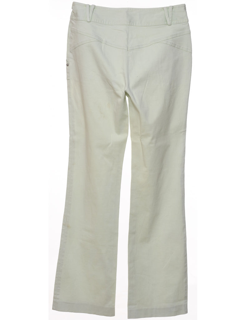 Light Green Trousers - W28 L30