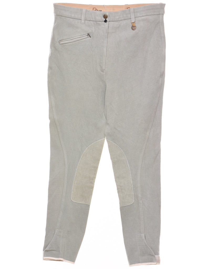 Light Grey Jodhpur Style Trousers - W30 L25