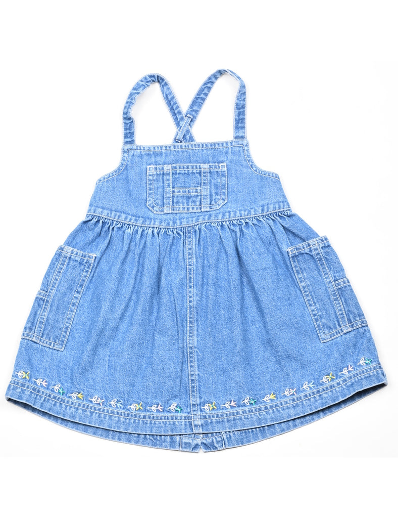 Light Wash Denim Dress - 12-18 MONTHS