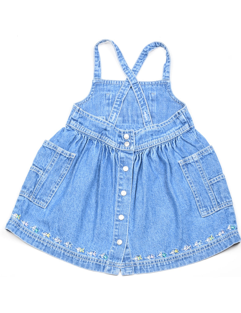 Light Wash Denim Dress - 12-18 MONTHS