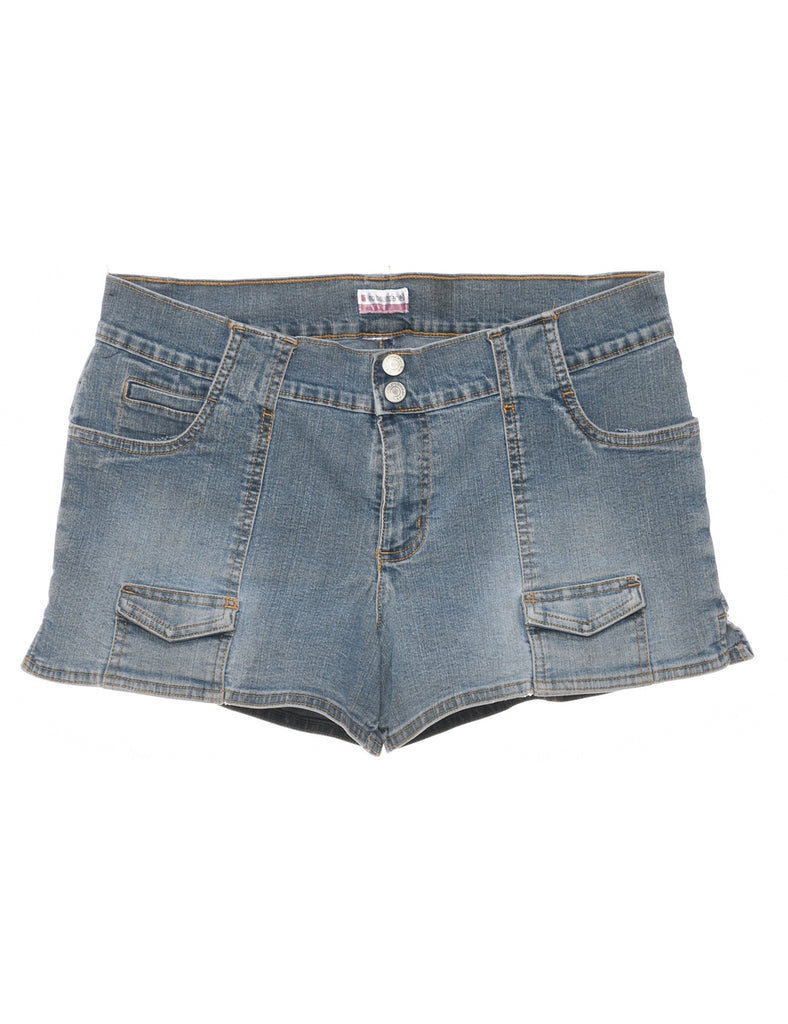 Light Wash Denim Shorts - W34 L3