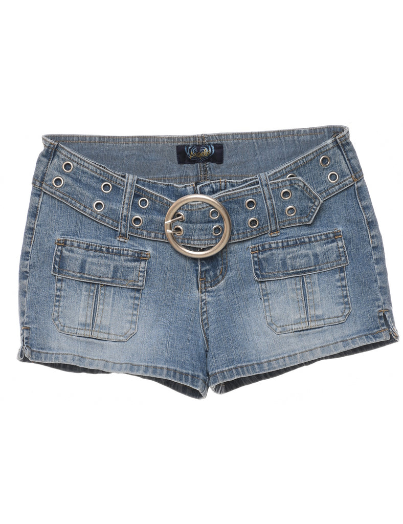 Light Wash Denim Shorts - W30 L2