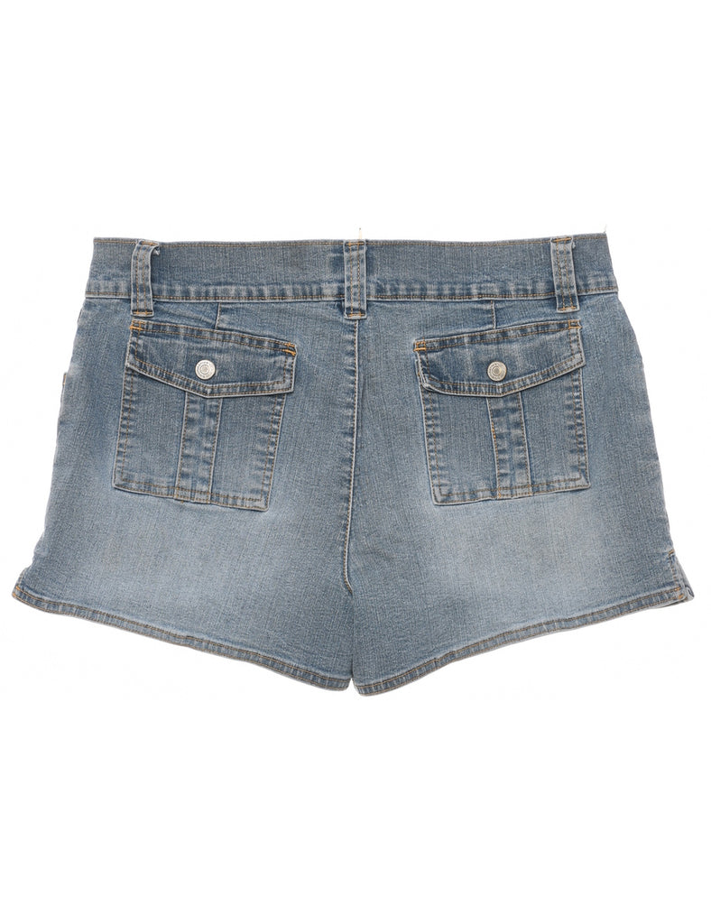 Light Wash Denim Shorts - W34 L3