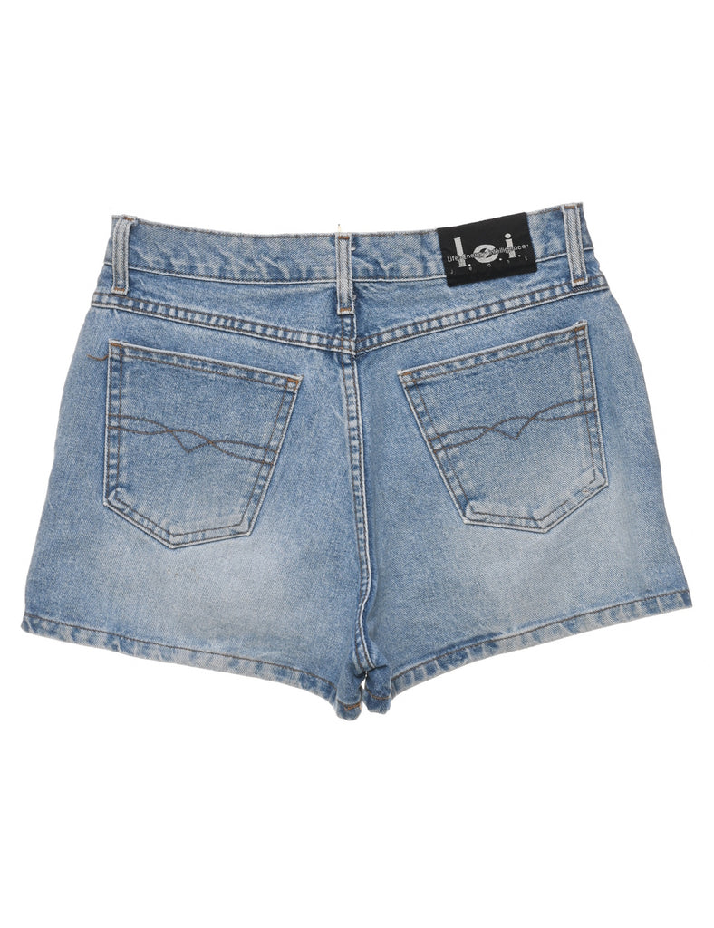 Light Wash Denim Shorts - W31 L2