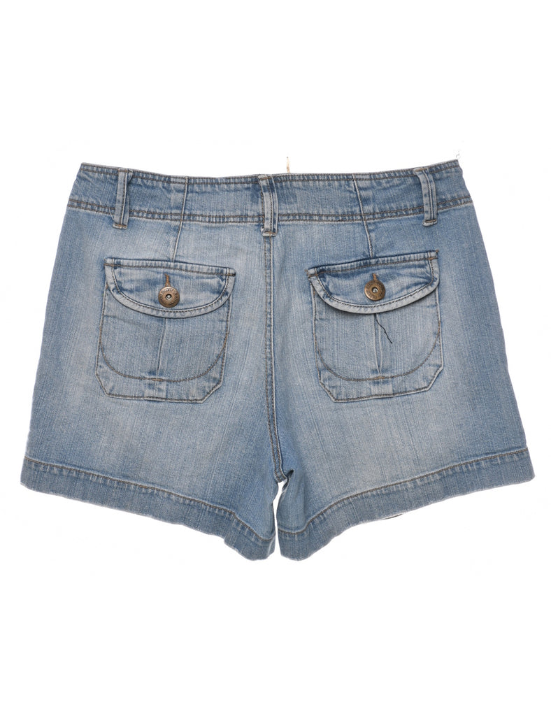 Light Wash Denim Shorts - W34 L4