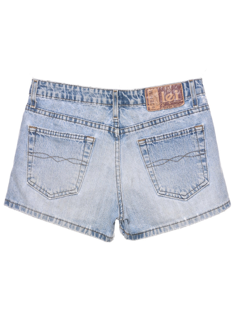 Light Wash Denim Shorts - W28 L3