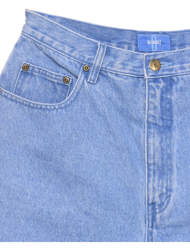 Light Wash Denim Shorts - W29 L3