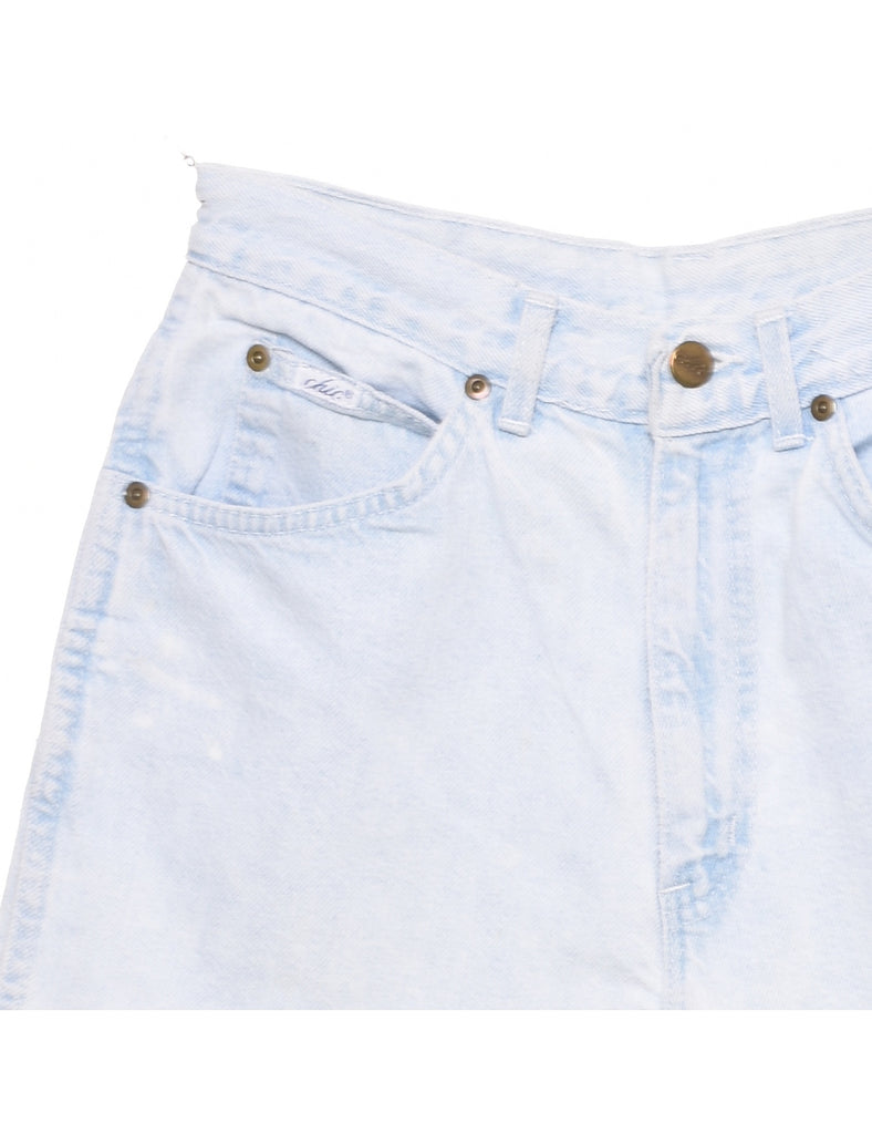 Light Wash Denim Shorts - W25 L8