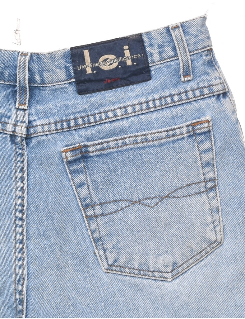 Light Wash Denim Shorts - W29 L3