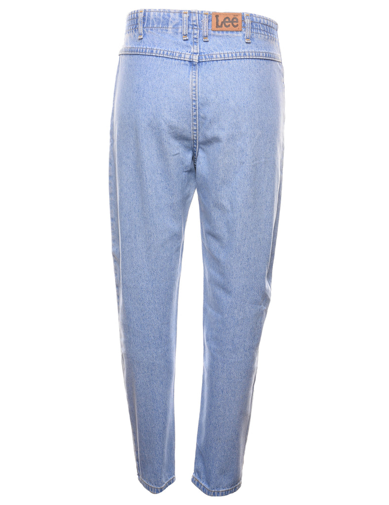 Light Wash Lee Elasticated Jeans - W26 L29