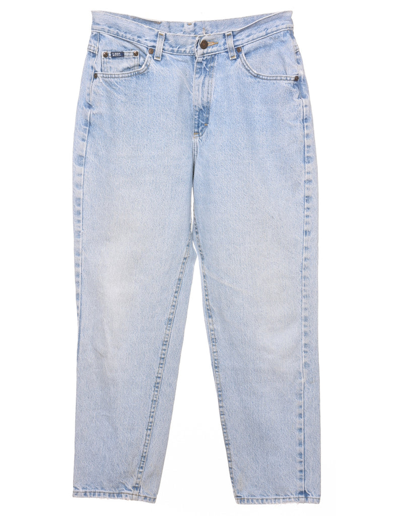 Light Wash Tapered Lee 1980s Jeans - W30 L28