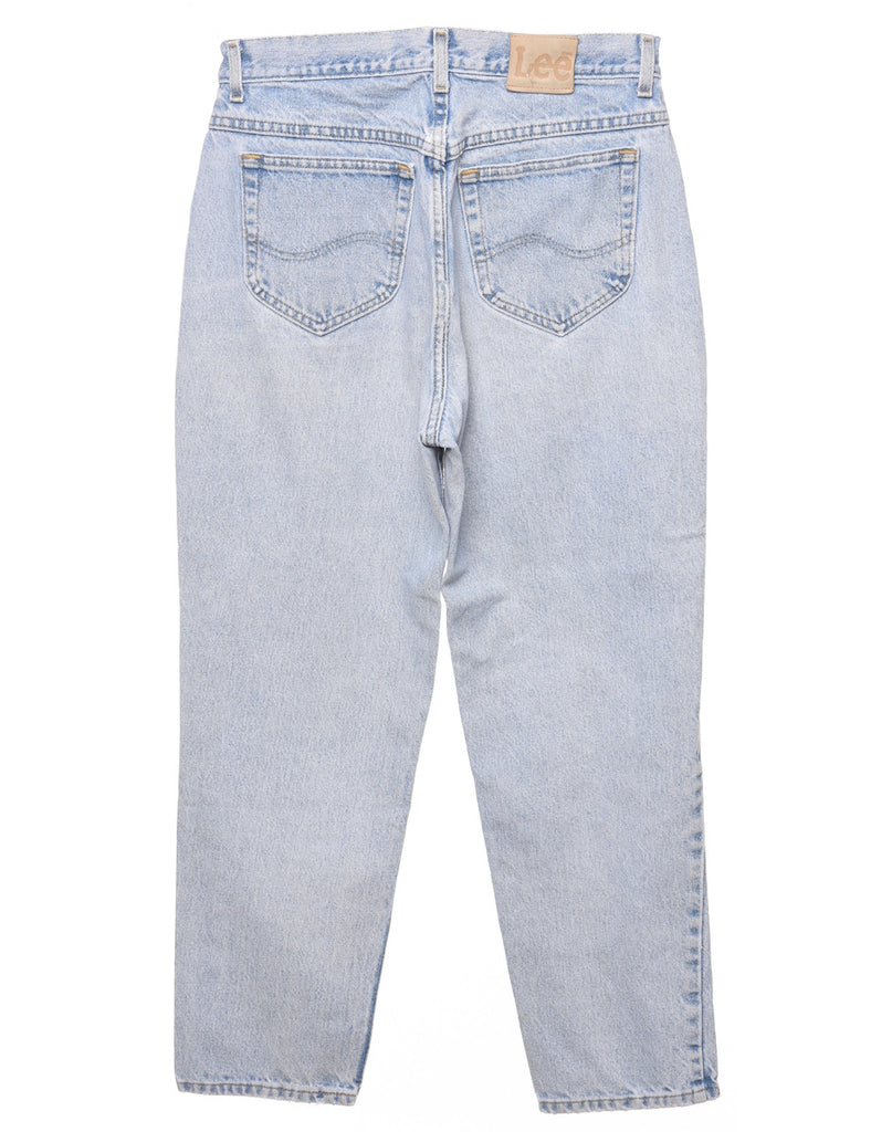 Light Wash Tapered Lee 1980s Jeans - W30 L28