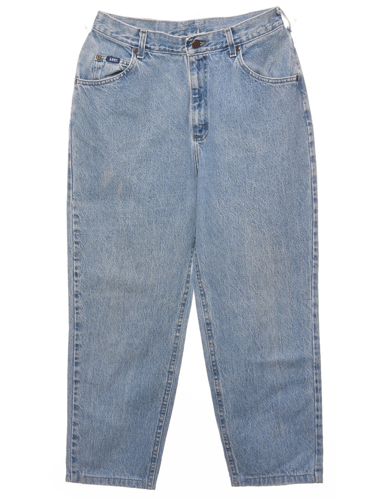 Light Wash Tapered Lee Jeans - W28 L26