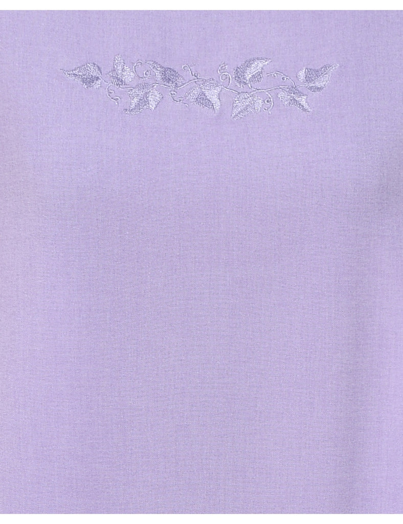 Lilac Shift Dress - XL