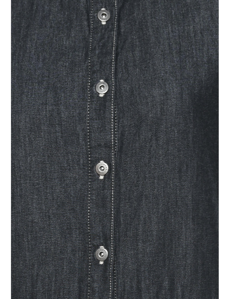 Liz Claiborne Black Denim Dress - M