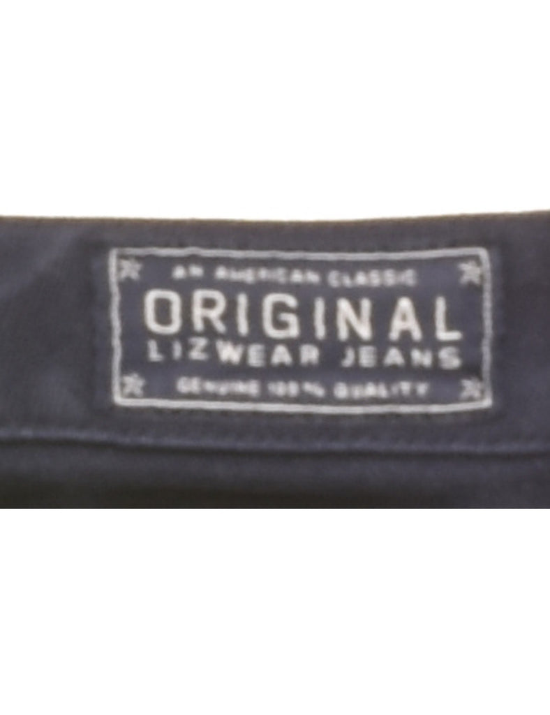 Liz Claiborne Dark Wash Tapered Jeans - W30 L31