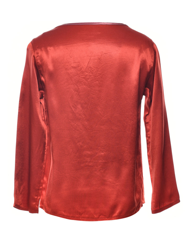 Long Sleeved Evening Top - M