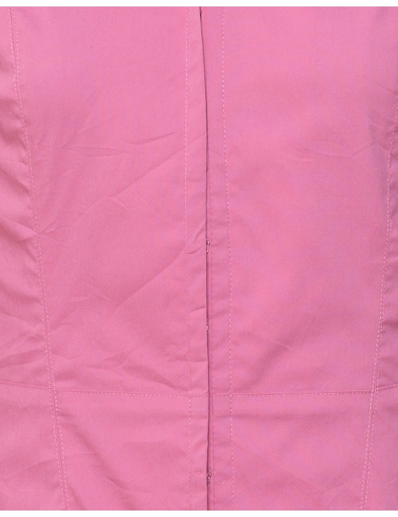 Long Sleeved Pink Blouse - S