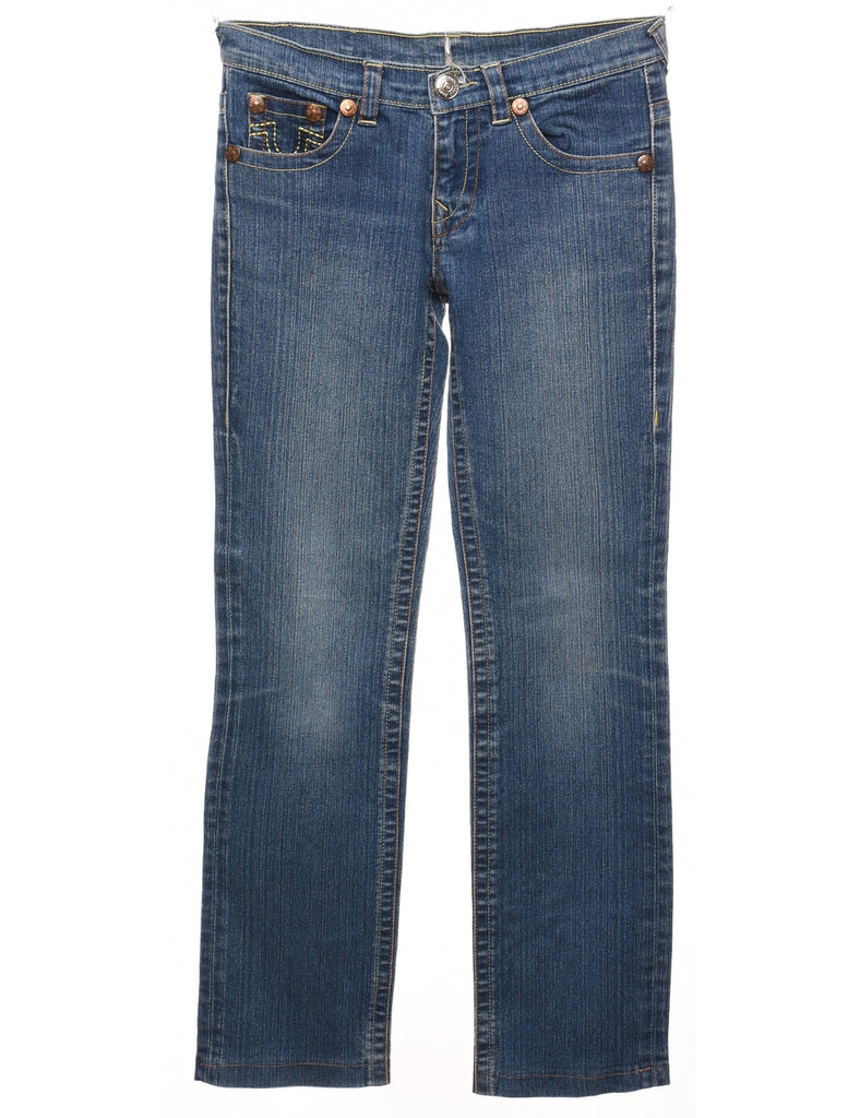 Low Rise True Religion Straight Fit Jeans - W30 L29