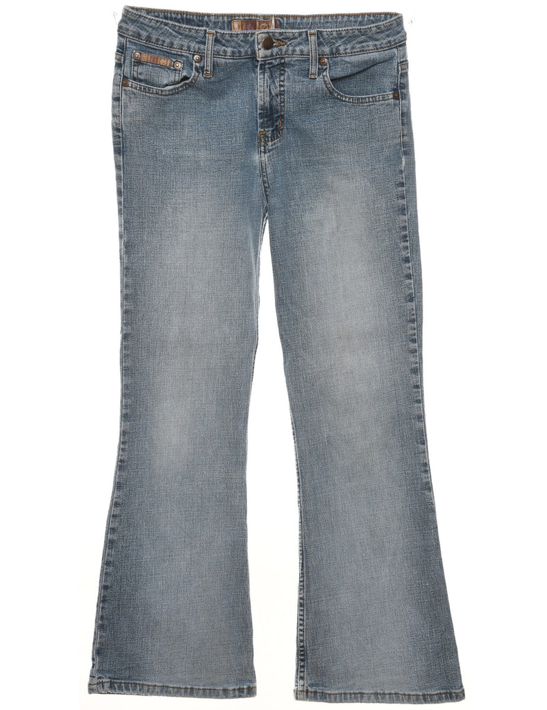 Low Rise Y2K Lei Flared Jeans - W29 L28