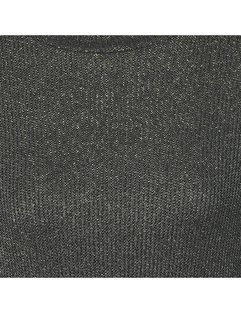 Lurex Thread Pattern Jumper - L