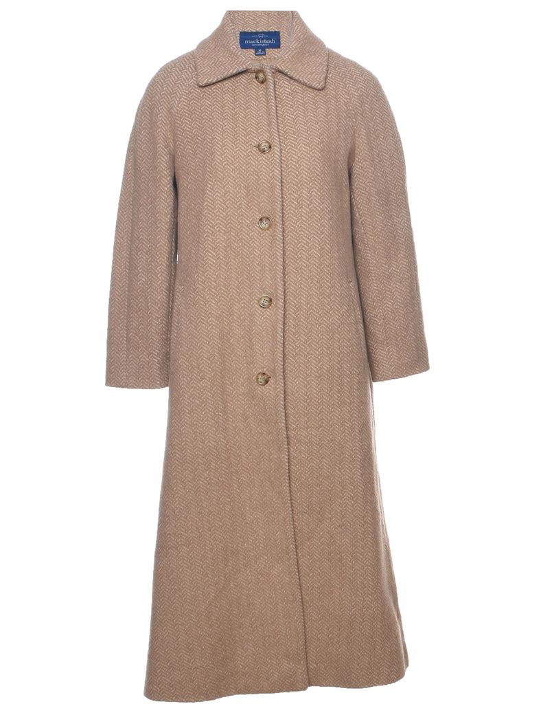 Mackintosh Wool Coat - L