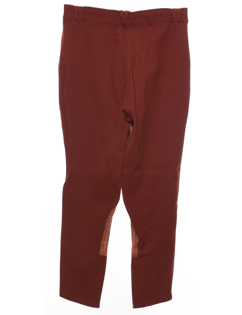 Maroon Jodhpur Trousers - W28 L25