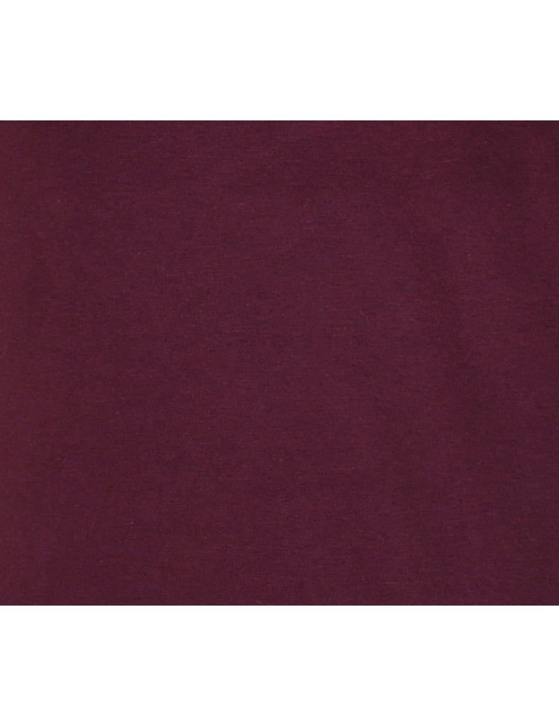 Maroon Nike T-Shirt - S