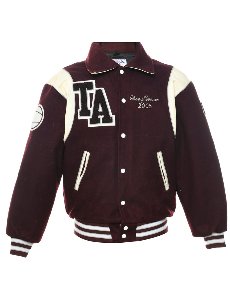 Maroon Team Jacket - M