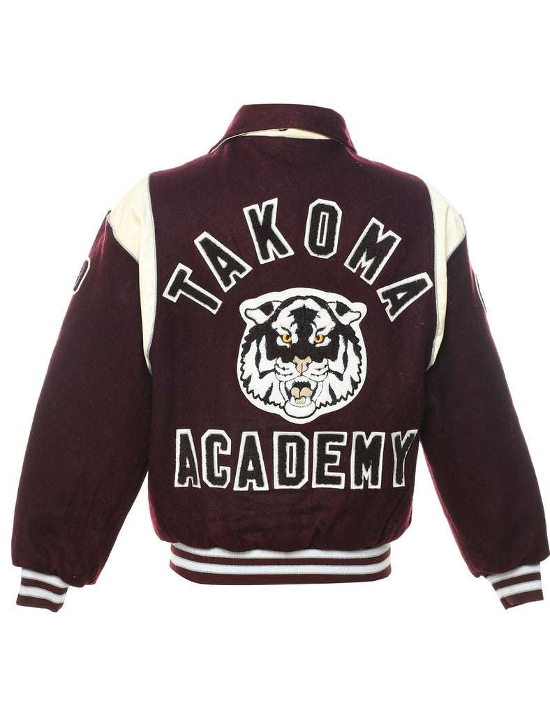 Maroon Team Jacket - M