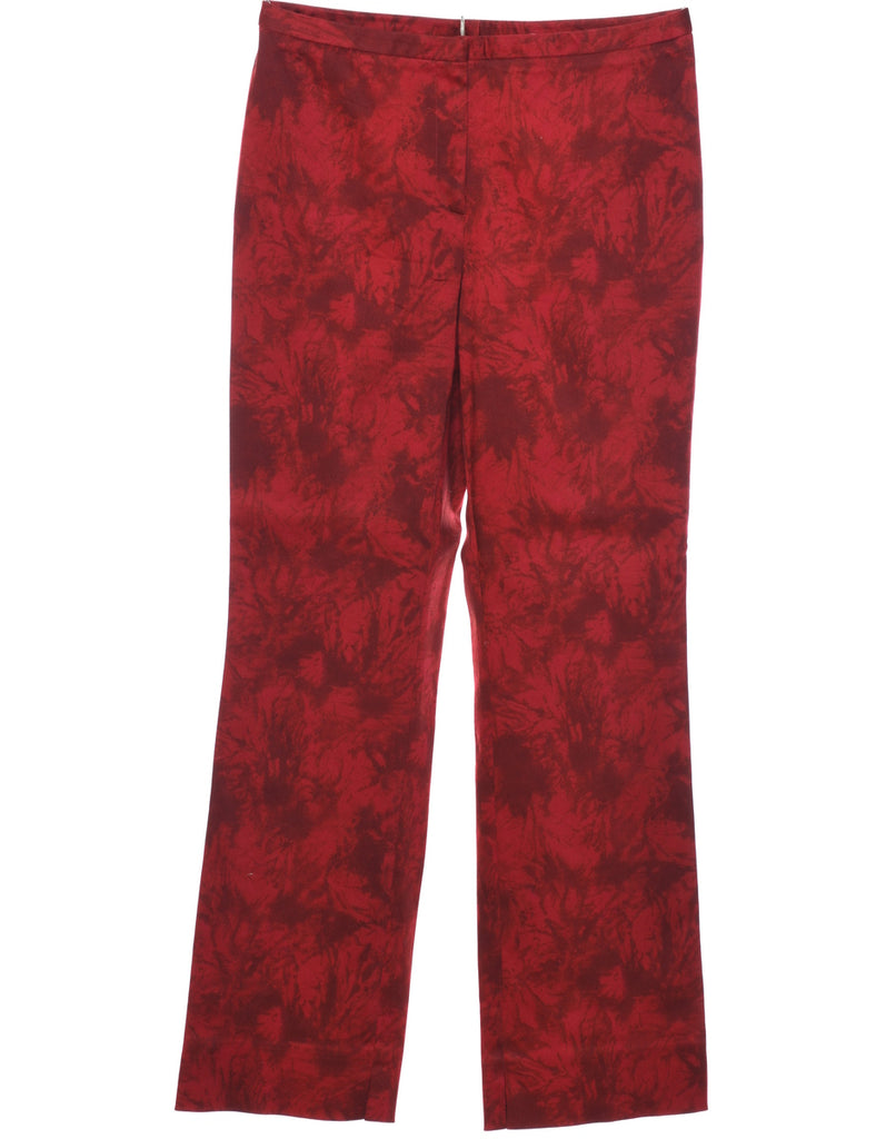 Maroon Trousers - W28 L28