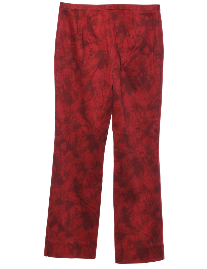 Maroon Trousers - W28 L28