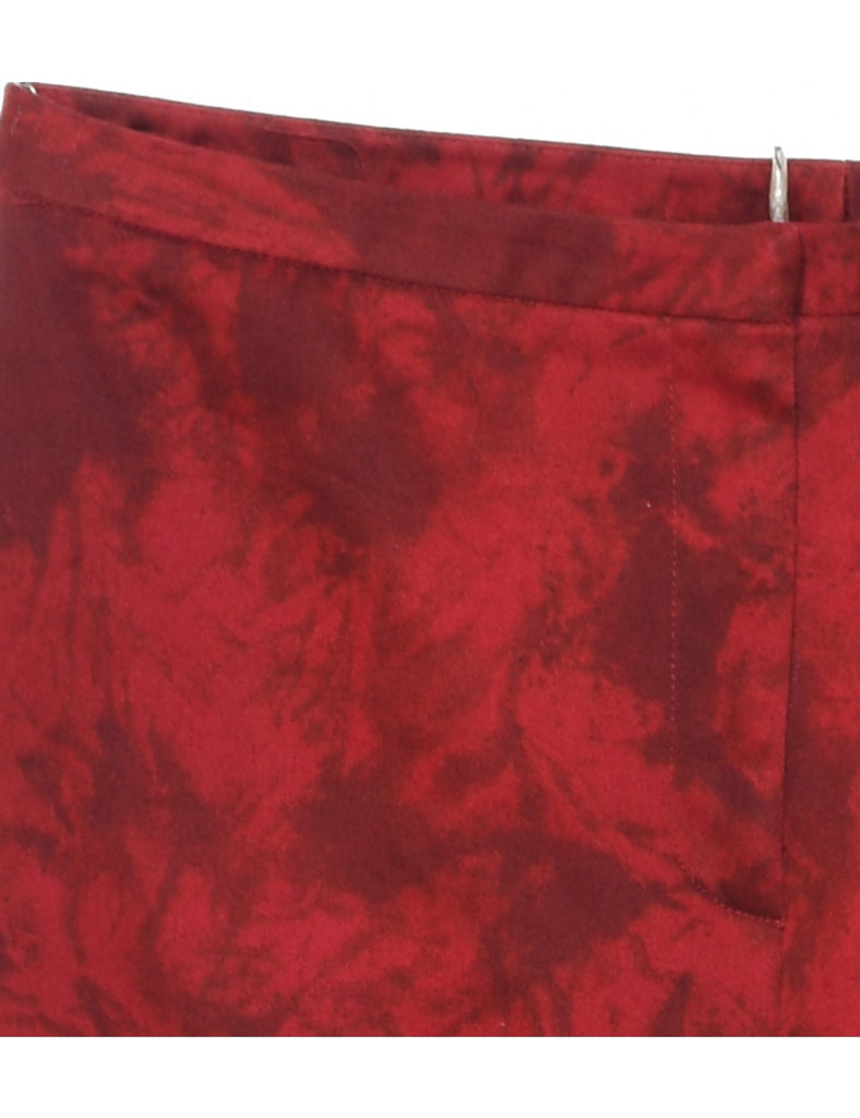 Maroon Trousers - W28 L28