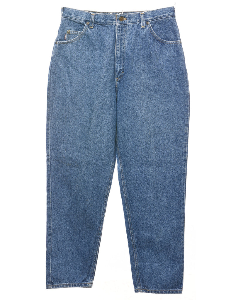 Medium Wash 1980s Tapered Jeans - W30 L30