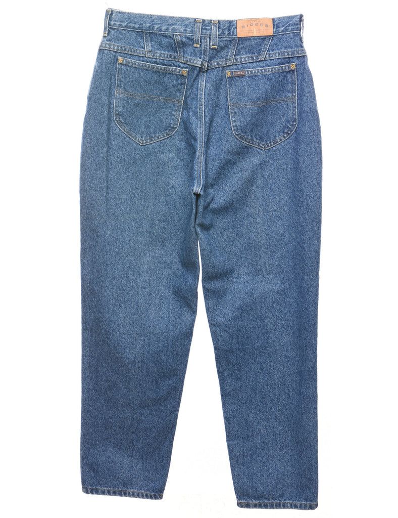 Medium Wash 1980s Tapered Jeans - W30 L30