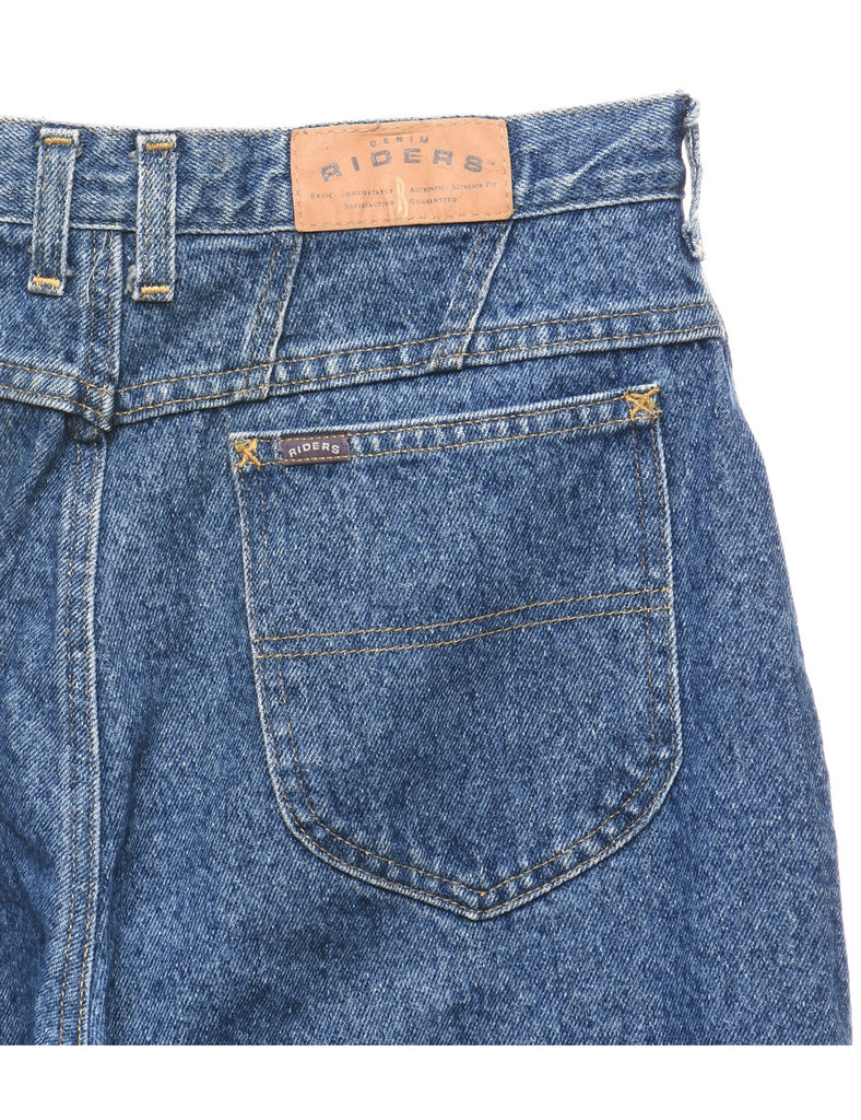 Medium Wash 1980s Tapered Jeans - W30 L30